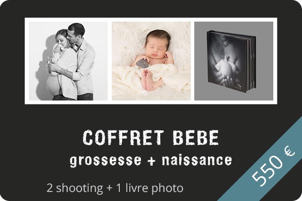Coffret shooting grossesse + naissance