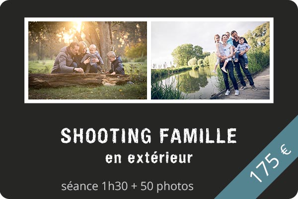 Shooting famille en extérieur